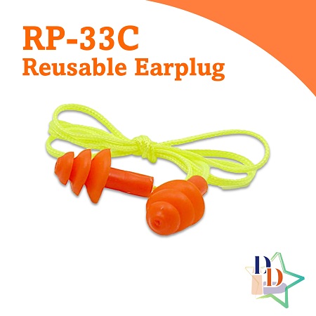 Triple Flange Ear Plugs - RP-33