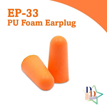 PU Foam Ear Plugs - EP-33/EP-33C