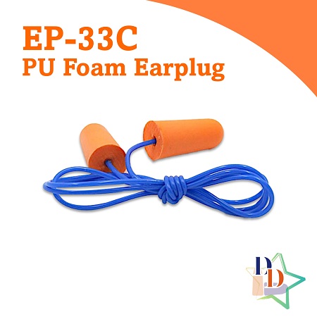 Foam Ear Protectors - EP-33/EP-33C