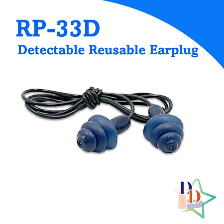 Tri Flange Ear Plugs - RP-33D