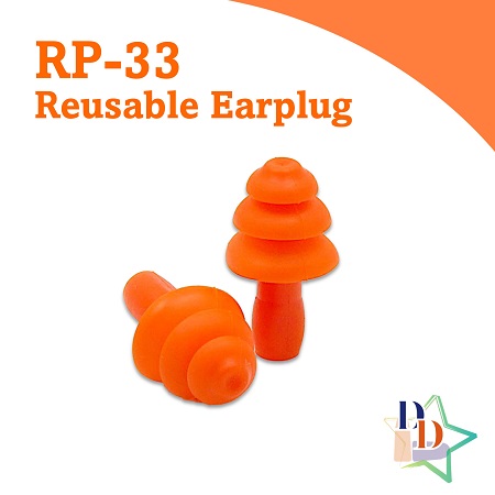 Tampões Para Os Ouvidos Com Bloqueio De Som - RP-33, RP-33C