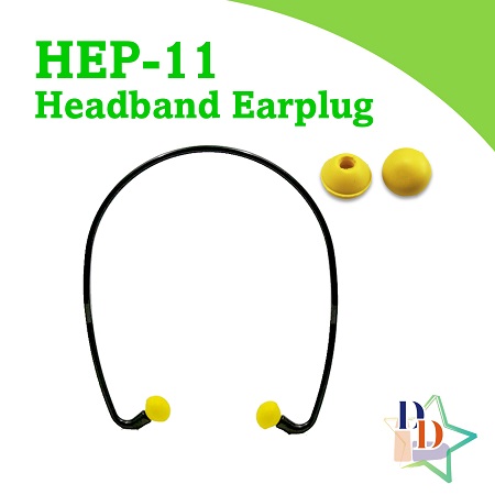 ที่อุดหูแบบมีแถบสี - HEP-11